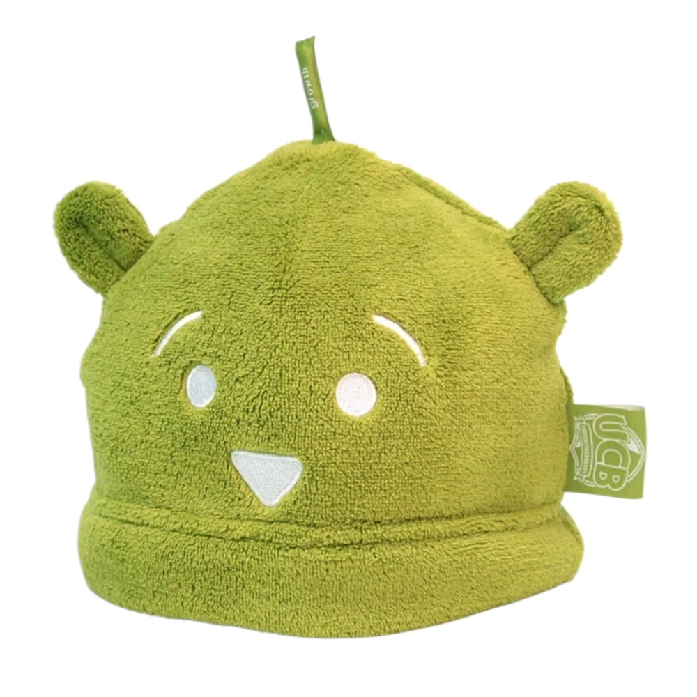 Lug Undercover Bear Cub Caps Green Plush Hat Kids New